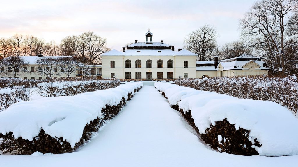slott i vintern